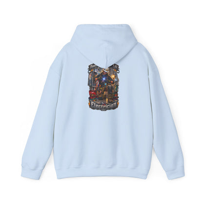 Electrician Hoodie — 'Powering Up Your Life' Tradesman Gift