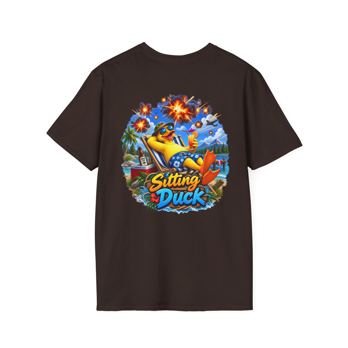 Copy of Never Give Up Stork & Frog T-Shirt