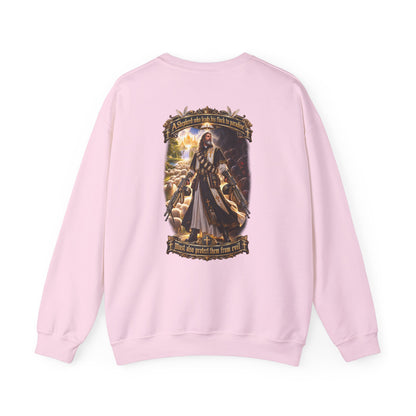 Hoodie: Gothic Angel Guardian Back Print Sweatshirt – Dark Fantasy Streetwear - Personalized