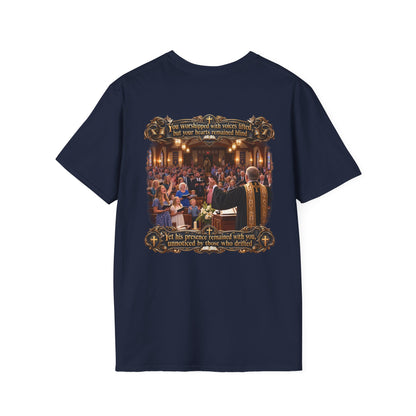 Religious Choir Scene T-Shirt — Church Service Illustration - Personalized