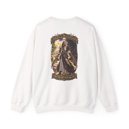 Hoodie: Gothic Angel Guardian Back Print Sweatshirt – Dark Fantasy Streetwear - Personalized