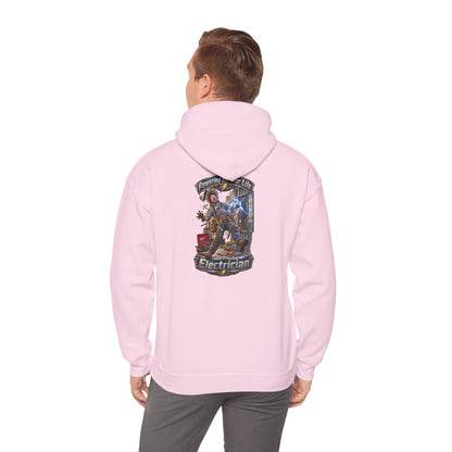 Funny Electrician Hoodie — 'Powering Up Your Life' Tradesman Gift