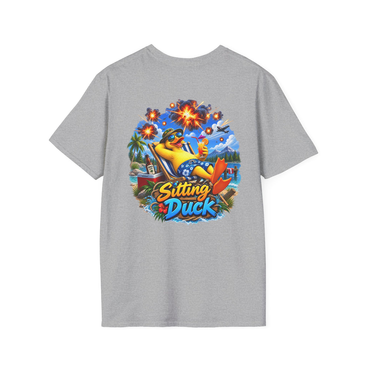 Copy of Never Give Up Stork & Frog T-Shirt