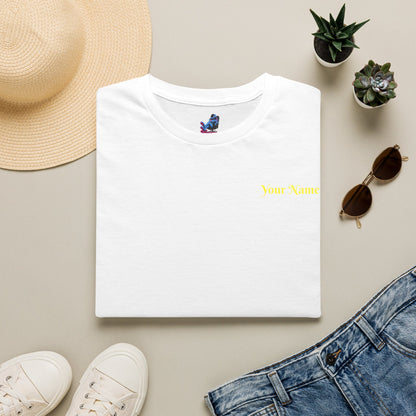 Koi Fishing T-Shirt — Asian Garden Koi Pond Graphic - Personalized