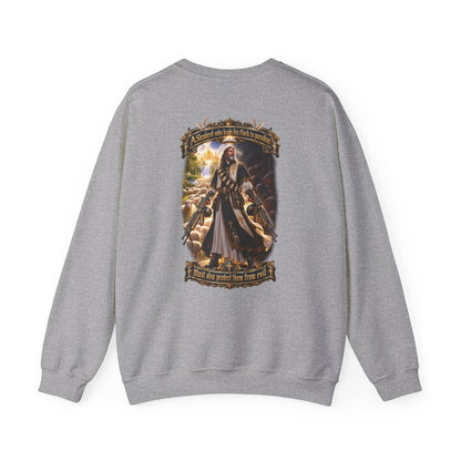 Hoodie: Gothic Angel Guardian Back Print Sweatshirt – Dark Fantasy Streetwear