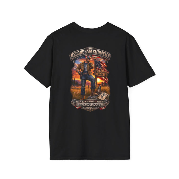 Veteran Tribute T-Shirt— American Flag Sleeve Patriotic Military T-SHirt