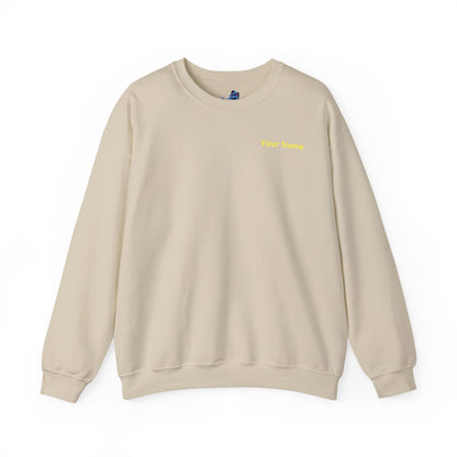 Religious Choir Scene Crewneck Sweatshirt — Church Service Illustration - Personalized