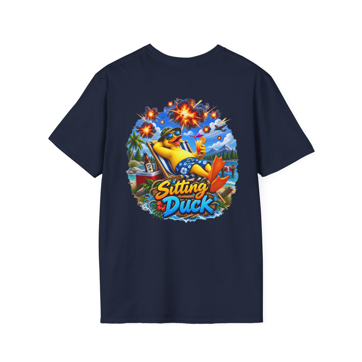 Copy of Never Give Up Stork & Frog T-Shirt