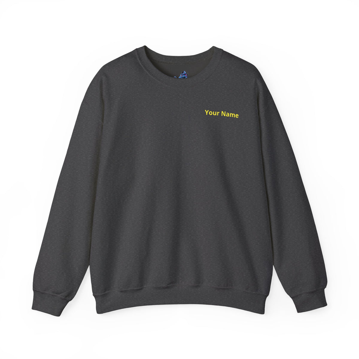 Religious Choir Scene Crewneck Sweatshirt — Church Service Illustration - Personalized
