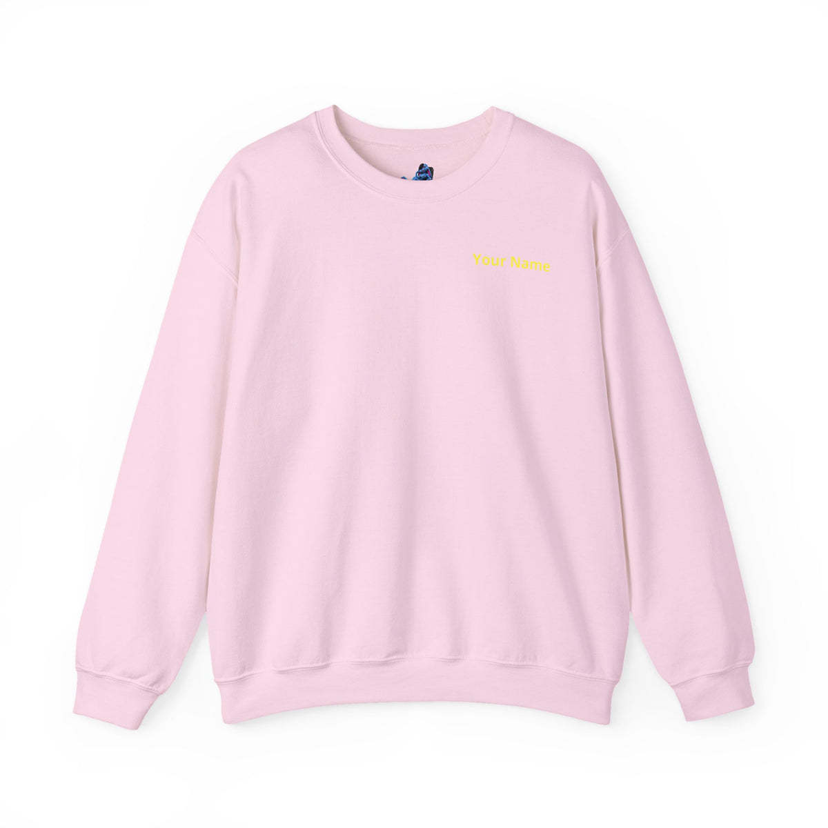 Religious Choir Scene Crewneck Sweatshirt — Church Service Illustration - Personalized