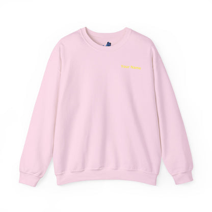 Religious Choir Scene Crewneck Sweatshirt — Church Service Illustration - Personalized