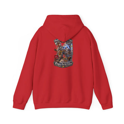 Funny Electrician Hoodie — 'Powering Up Your Life' Tradesman Gift