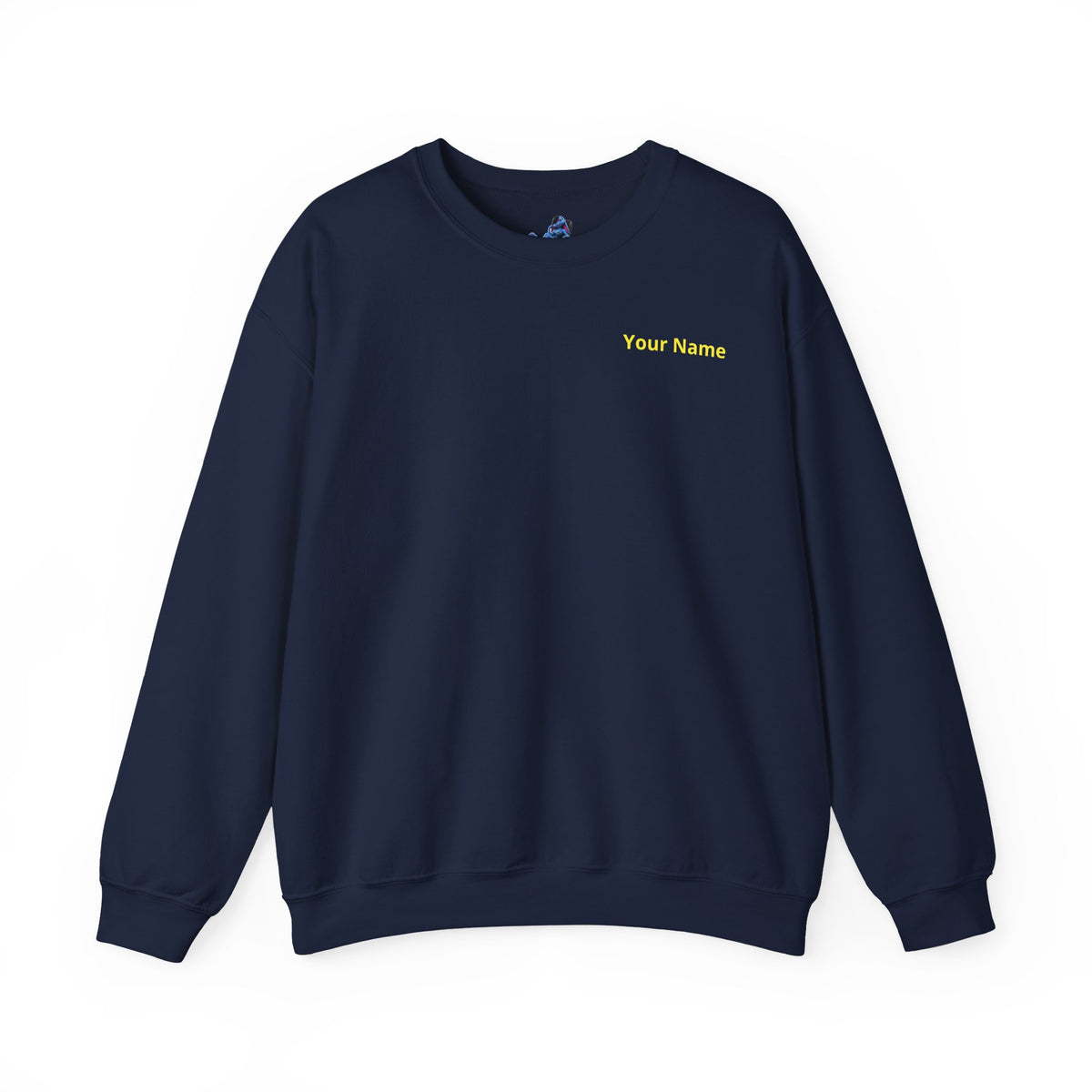 Funny Heavy Equipment Operator Crewneck Sweatshirt — "Big Toys for Big Boys" Construction Truck Graphic - Personalized