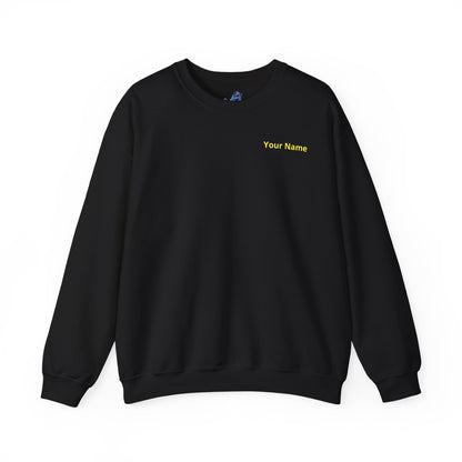 Prayer Hands Sweatshirt — Vintage Sacred Heart Religious Sweatshirt - Personalized