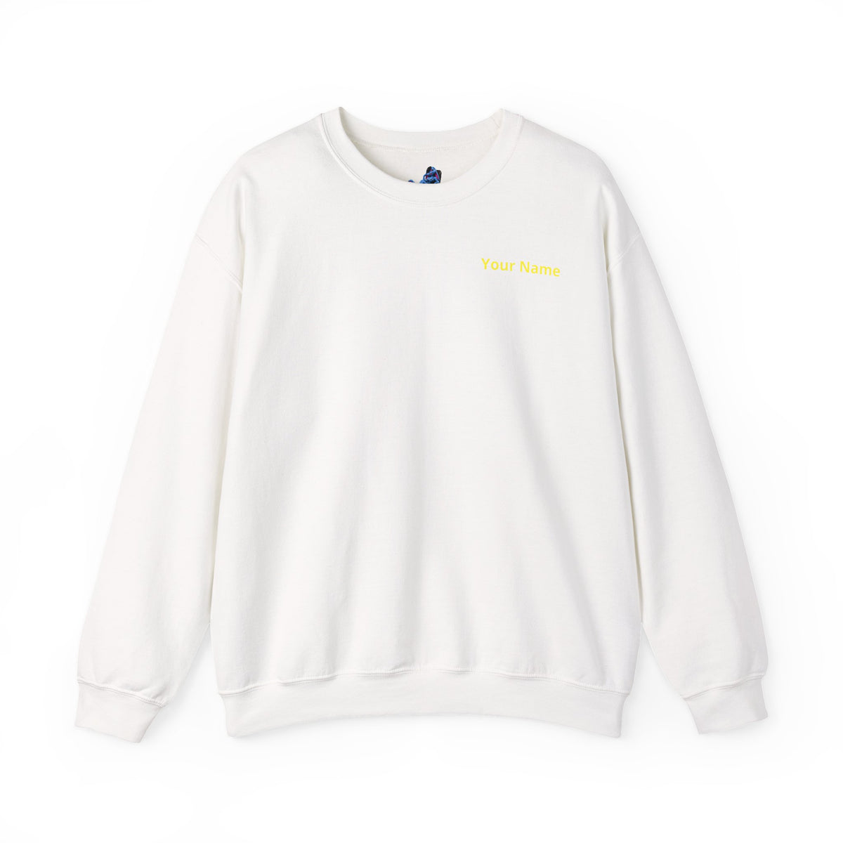 Religious Choir Scene Crewneck Sweatshirt — Church Service Illustration - Personalized