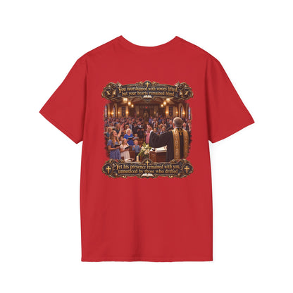 Religious Choir Scene T-Shirt — Church Service Illustration - Personalized
