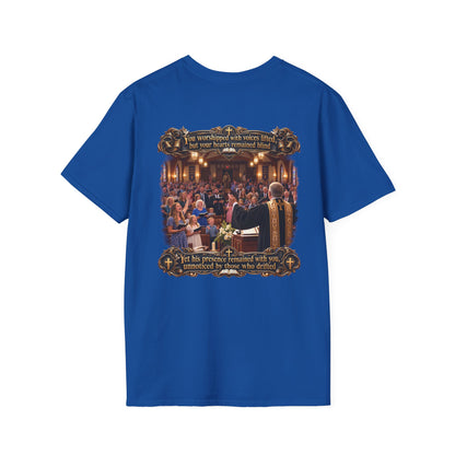 Religious Choir Scene T-Shirt — Church Service Illustration - Personalized