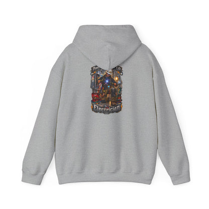 Electrician Hoodie — 'Powering Up Your Life' Tradesman Gift