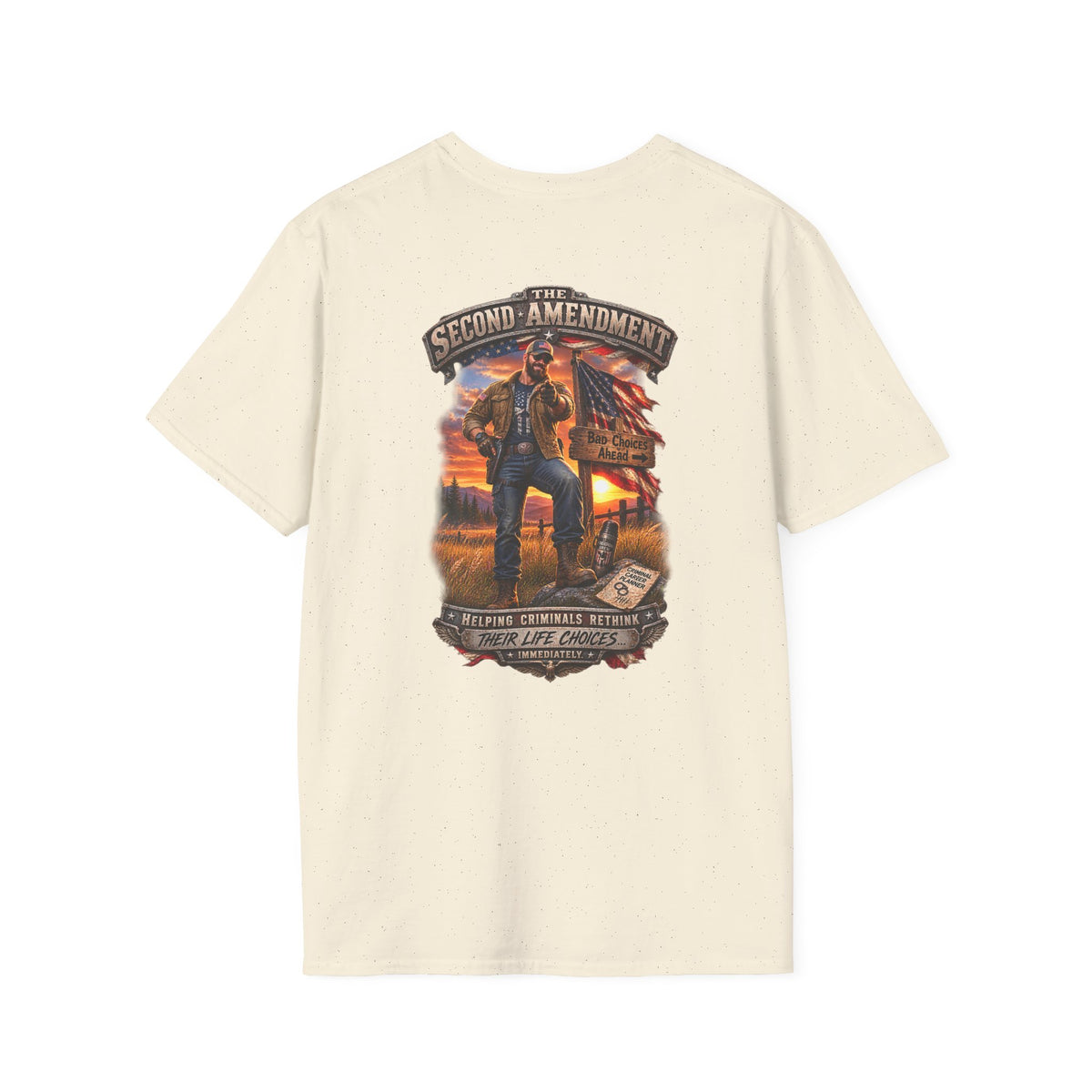 Veteran Tribute T-Shirt— American Flag Sleeve Patriotic Military T-SHirt