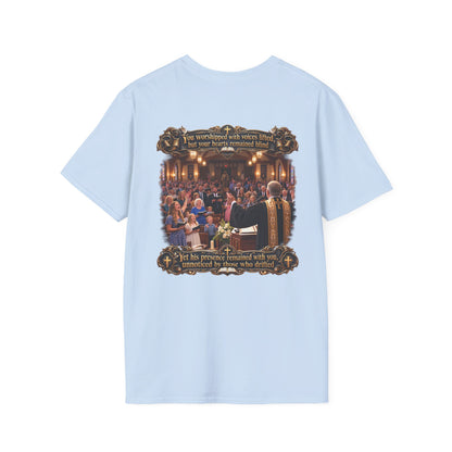 Religious Choir Scene T-Shirt — Church Service Illustration - Personalized