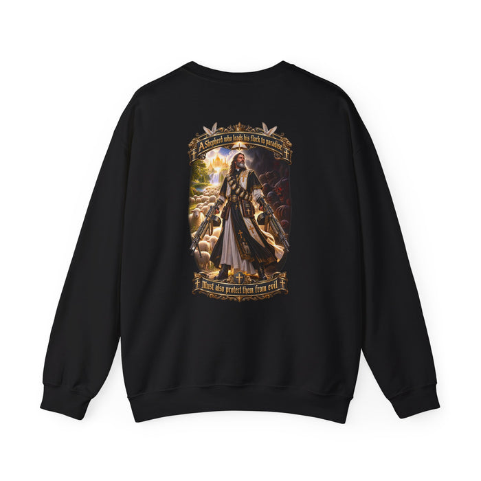Hoodie: Gothic Angel Guardian Back Print Sweatshirt – Dark Fantasy Streetwear - Personalized