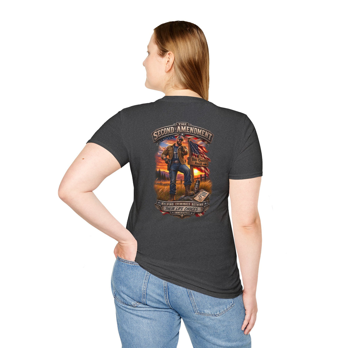 Veteran Tribute T-SHirt— American Flag Sleeve Patriotic Military T-Shirt - Personalized