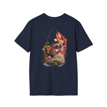 Koi Fishing T-Shirt — Asian Garden Koi Pond Graphic