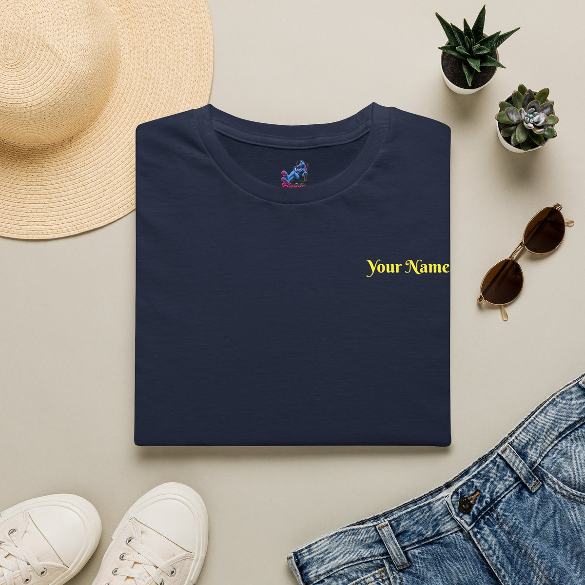 Koi Fishing T-Shirt — Asian Garden Koi Pond Graphic - Personalized