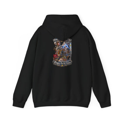 Funny Electrician Crewneck Hoodie — 'Powering Up Your Life' Tradesman Gift - Personalized