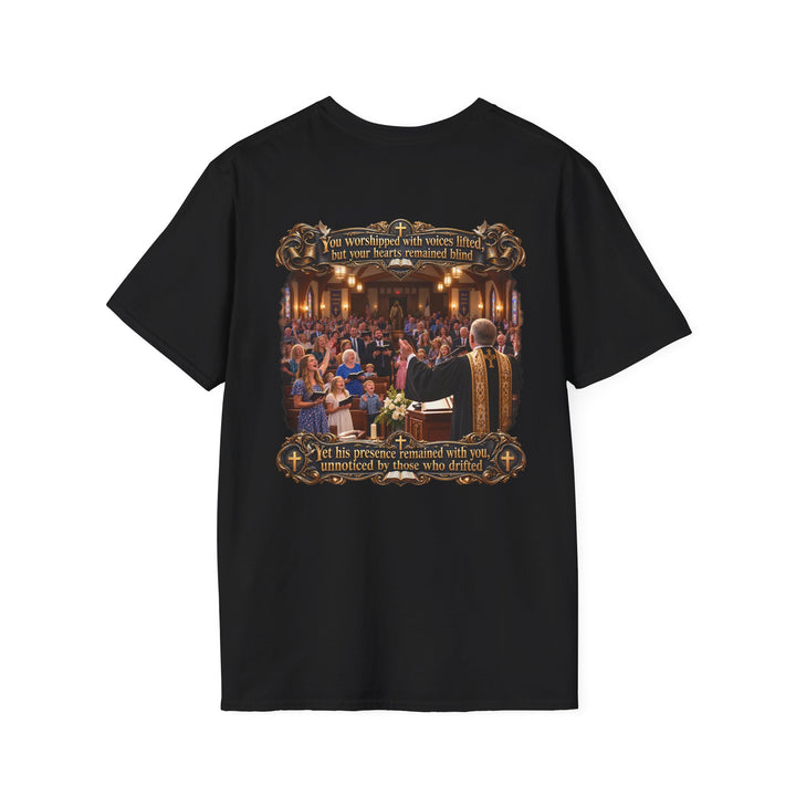 Religious Choir Scene T-Shirt — Church Service Illustration - Personalized