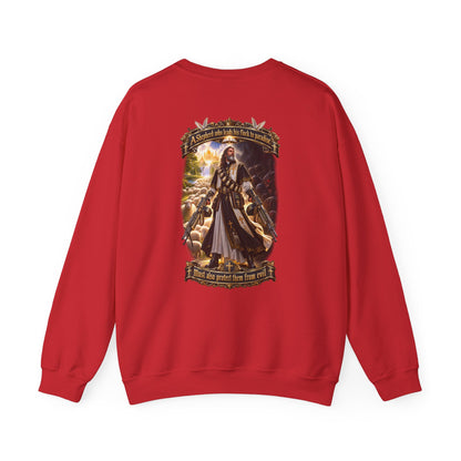Hoodie: Gothic Angel Guardian Back Print Sweatshirt – Dark Fantasy Streetwear