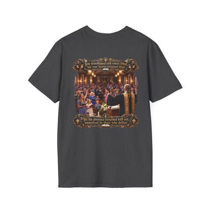 Religious Choir Scene T-Shirt — Church Service Illustration - Personalized